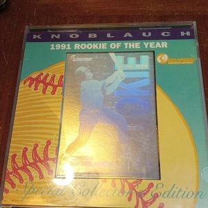 1991 Rookie Of The Year Chuck Knaublock